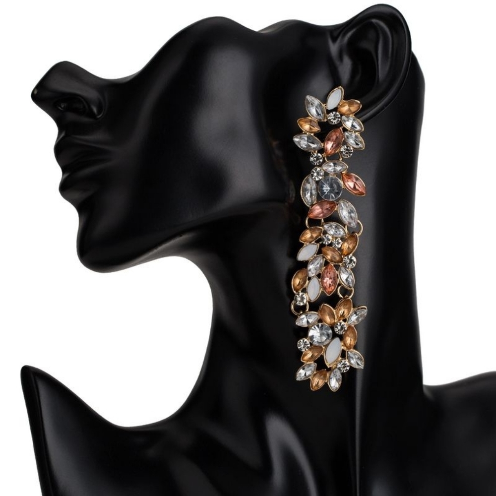 Flesh Tone Drip Earrings